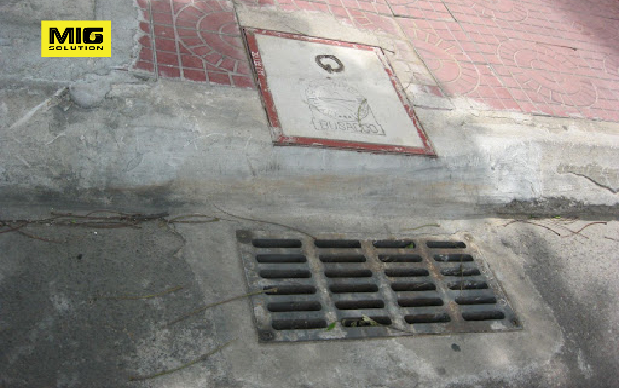 Mương thoát nước truyền thống