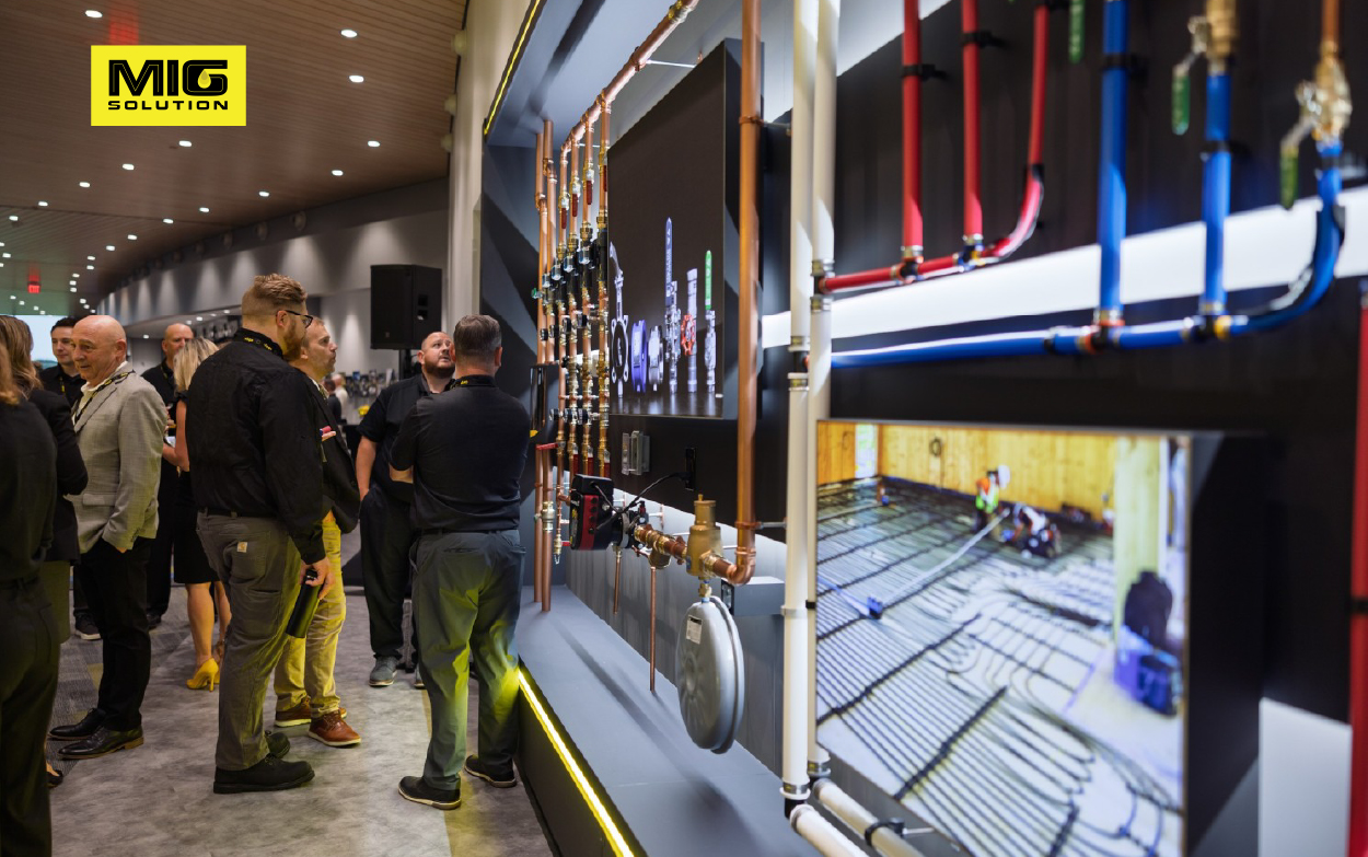 Sản phẩm trưng bày tại Viega Ohio