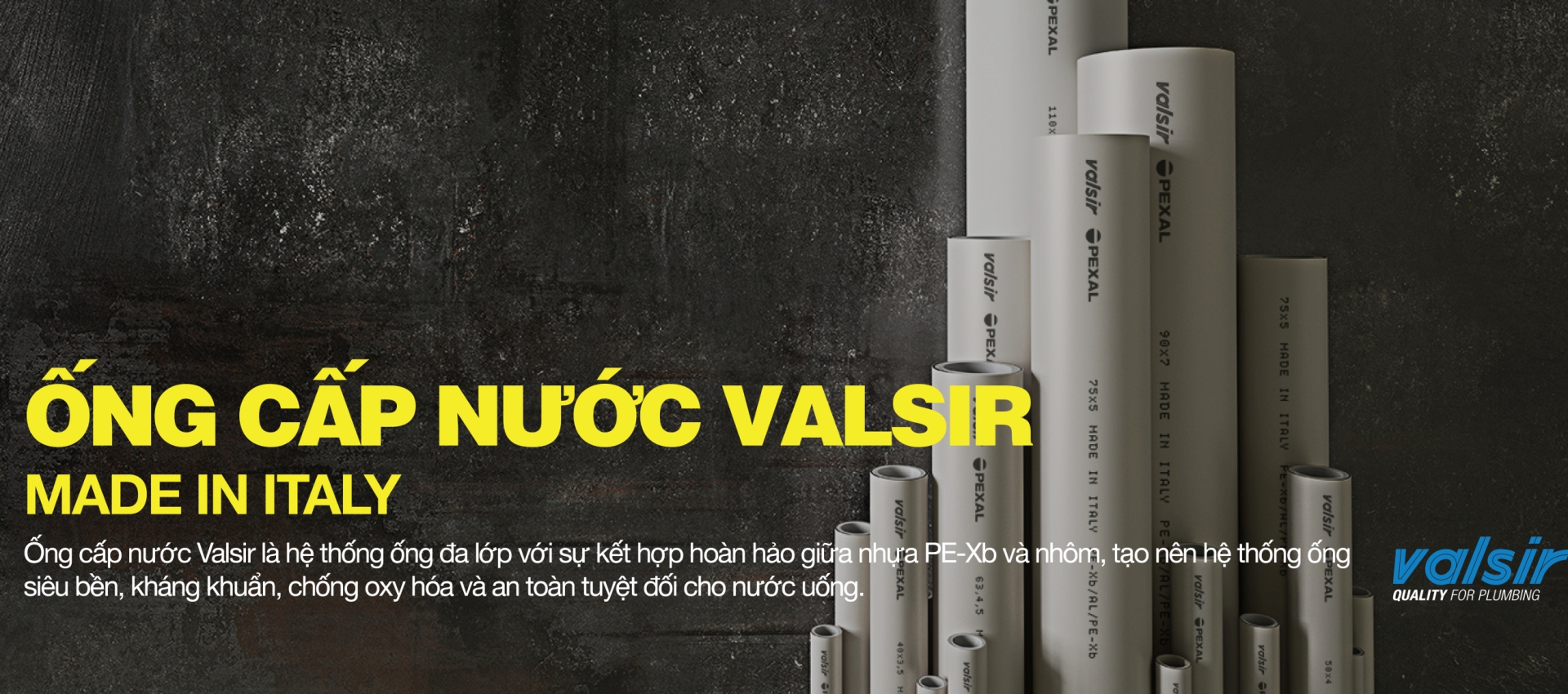 ỐNG CẤP NƯỚC ĐA LỚP VALSIR