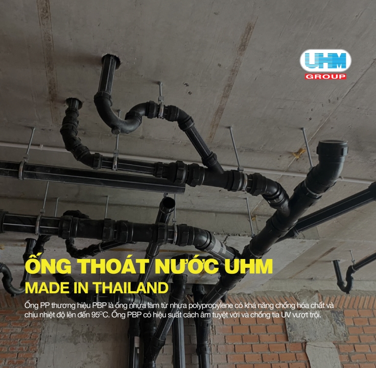 ỐNG THOÁT NƯỚC TIÊU ÂM UHM